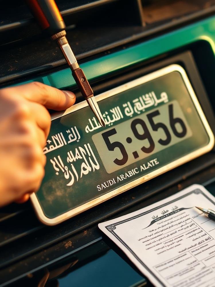 إسقاط لوحات السيارات